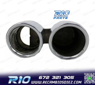 KIT ESCAPE BMW F30 F31 LOOK M3 COLAS DOBLES AMBOS LADOS