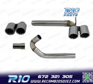 KIT ESCAPE BMW F30 F31 LOOK M3 COLAS DOBLES AMBOS LADOS