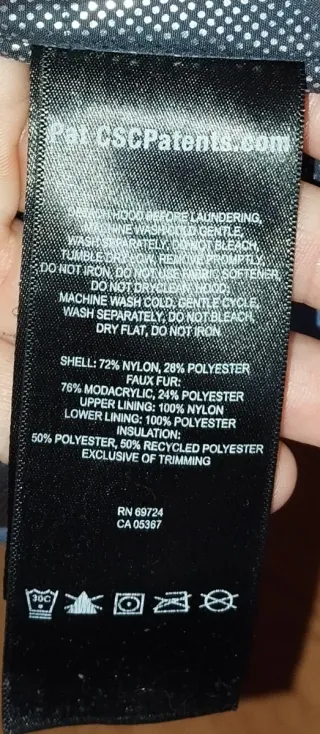 Abrigo Columbia impermeable azul