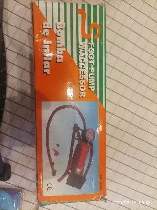 Bomba de pie Zéfal Big Foot