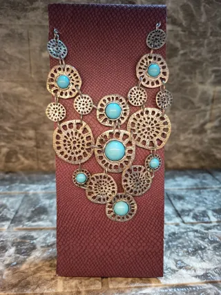 Collana girocollo argentata