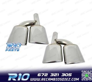 COLAS ESCAPE ESPECIFICA MERCEDES CLASE C W204 07-15 LOOK AMG