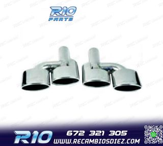 COLAS ESCAPE ESPECIFICA MERCEDES CLASE C W204 07-15 LOOK AMG