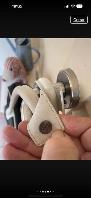 Bolsa de viaje de piel Nike negra y blanca