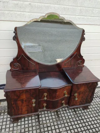 Dormitorio Caoba Victoriano Años 50