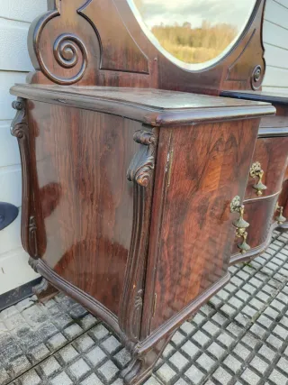 Dormitorio Caoba Victoriano Años 50