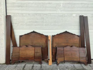 Dormitorio Caoba Victoriano Años 50