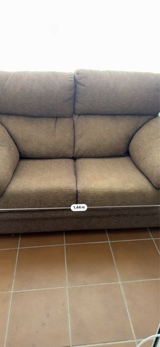 Sofá 2 plazas cómodo