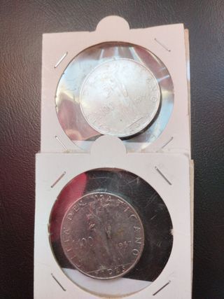 Lote Vaticano: Pablo VI y Pío XII