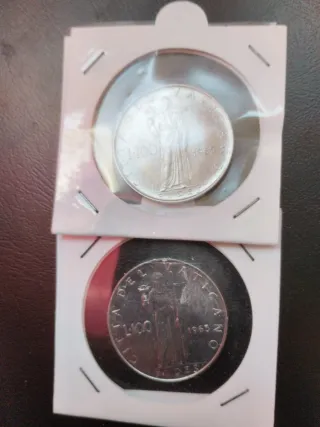 Lote Vaticano: Pablo VI y Pío XII