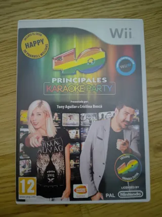 Gioco Wii Los 40 Principales Karaoke Party