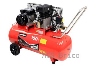Compresor Aire Correas 100 L - 3,0 Hp