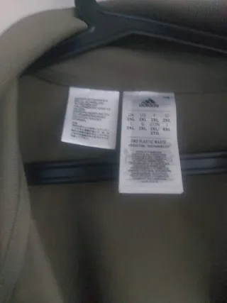 Chándal Adidas Verde Talla 2XL