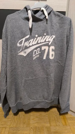 Sudadera con capucha gris Domyos Training