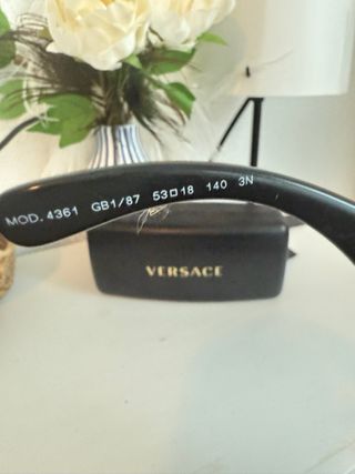 Occhiali da sole Versace neri