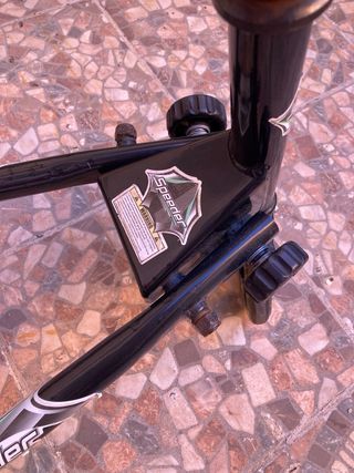 Patinete Speeder 3 ruedas plegable negro