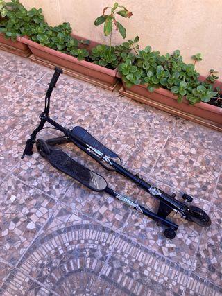 Patinete Speeder 3 ruedas plegable negro