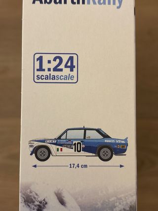 Italeri Fiat 131 Abarth Rally 1:24 kit montaggio