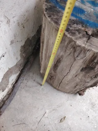 Taco de madera maciza grande