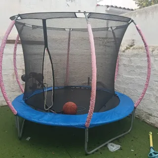 Trampolín 2.44m con red a cambiar