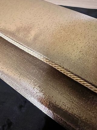 Pochette oro da teatro con tracolla