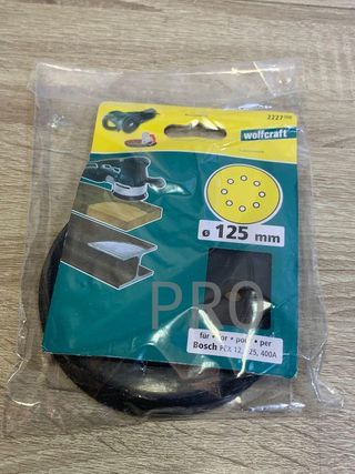 Plato abrasivo autoadherente