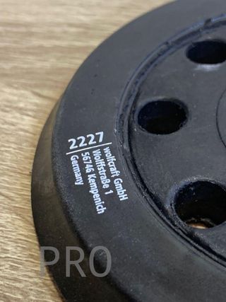 Plato abrasivo autoadherente