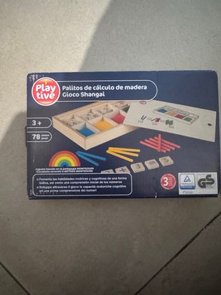 Gioco educativo in legno per matematica