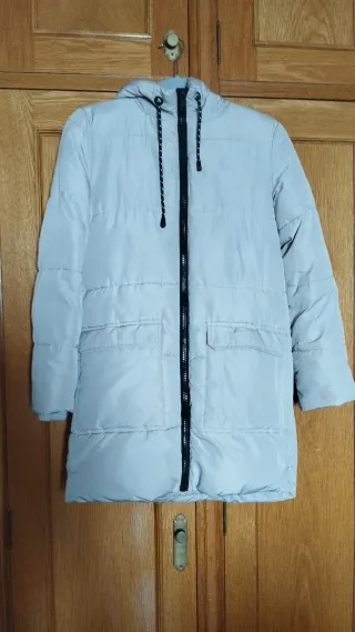 Abrigo acolchado Green Coast beige