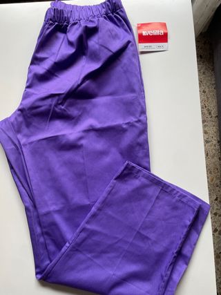 Pantalón sanitario Velilla morado Talla M