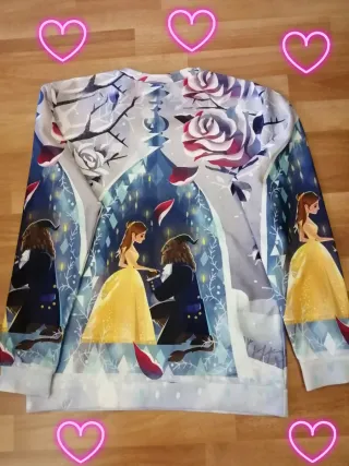 Sudadera BELLA Y BESTIA T /L