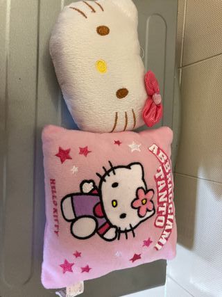 Cuscino Hello Kitty + peluche per auto