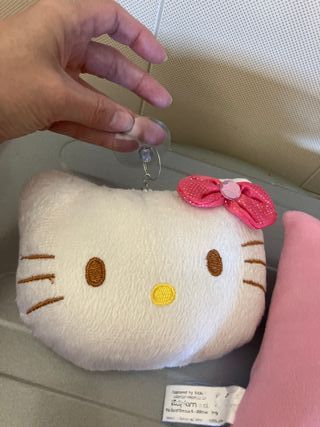 Cuscino Hello Kitty + peluche per auto