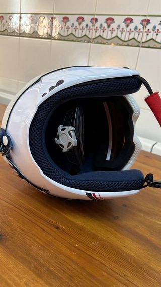 Casco da sci bianco per bambino/bambina