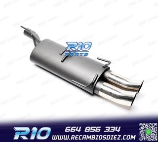 SILENCIOSO ESCAPE PARA OPEL ASTRA 1991-1998 x2 DTM