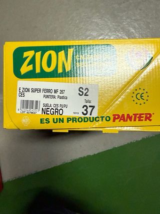 Zapatos de seguridad ZION puntera