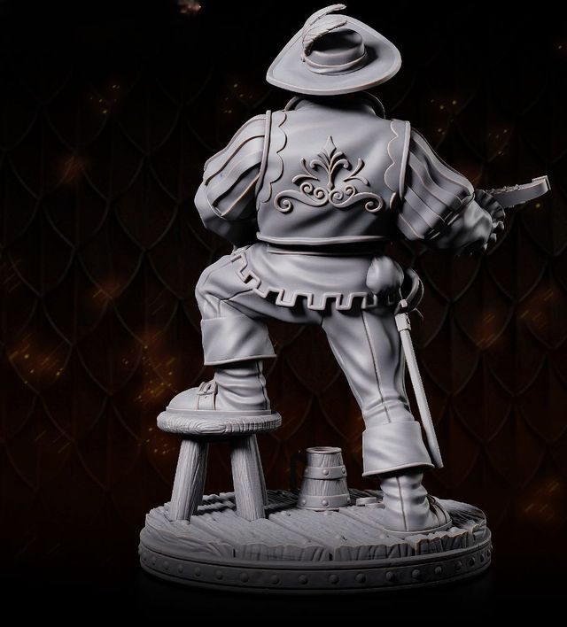 Bardo Orco Miniatura Rol D&D