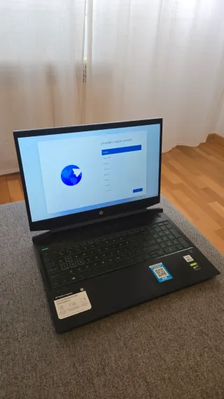 HP Pavilion Gaming 16-a0032dx Negro/Verde