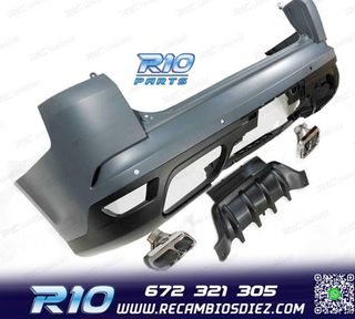 PARAGOLPES TRASERO RANGE ROVER SPORT L494 18- LOOK SVR + COL