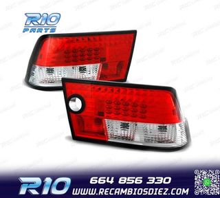 PILOTOS LED PARA OPEL CALIBRA 90-97 ROJO BLANCO LED