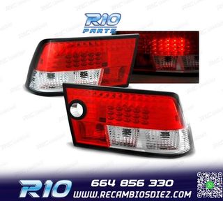 PILOTOS LED PARA OPEL CALIBRA 90-97 ROJO BLANCO LED
