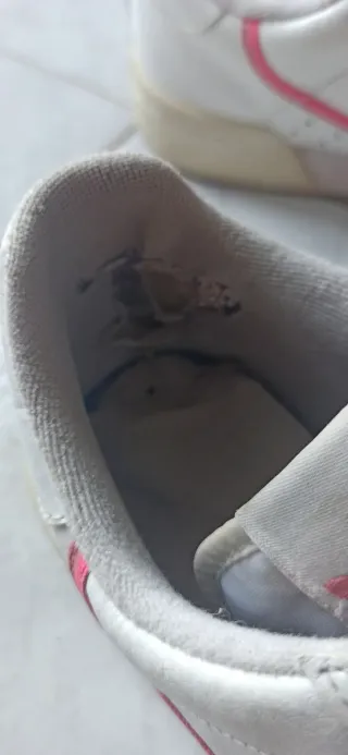 Zapatillas Adidas blancas y rosas talla 37