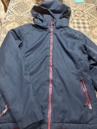 Anorak de nieve Lidl azul