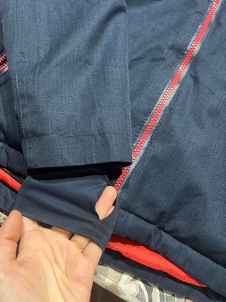 Anorak de nieve Lidl azul