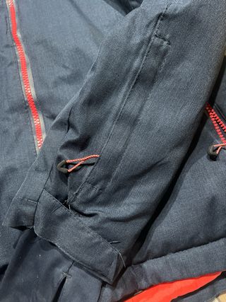 Anorak de nieve Lidl azul