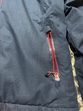 Anorak de nieve Lidl azul