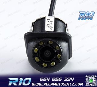 CAMARA DE APARCAMIENTO TRASERA CON LED PARA VISIÓN NOCTURNA