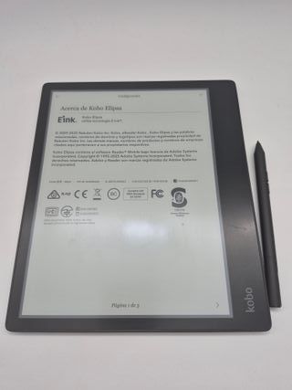 Kobo Elipsa eReader 10,3'' 32 GB Touchscreen