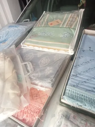 Lote de 11 colchas de verano de distintas medida