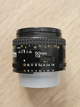 Cámara Analógica Nikon F70 + 3 Lentes + bolsa